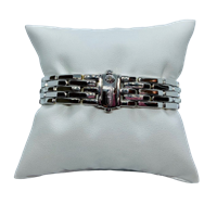 Bracciale Chimento Donna Double in Oro bianco Diamante 1B00247ZBA185 - 1B00247ZBA185